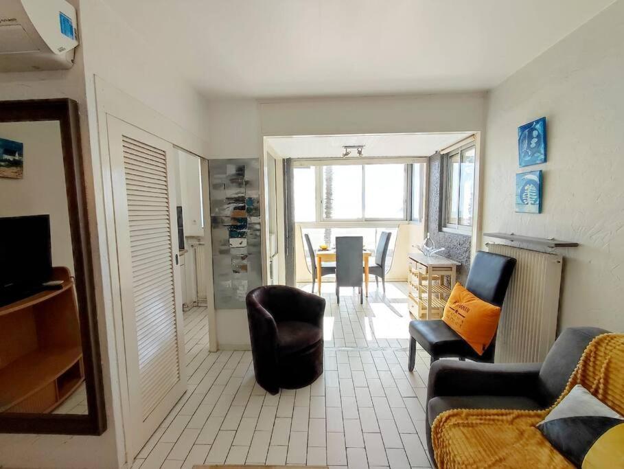 Magnifique Vue Mer Avec Une Chambre - Nouria 55 - Canet-en-Roussillon Exteriör bild
