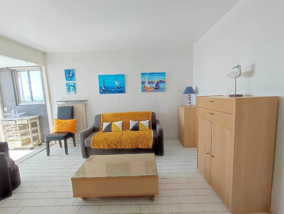 Magnifique Vue Mer Avec Une Chambre - Nouria 55 - Canet-en-Roussillon Exteriör bild